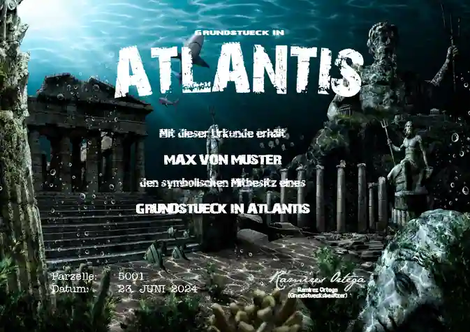 Atlantis Grundstück kaufen