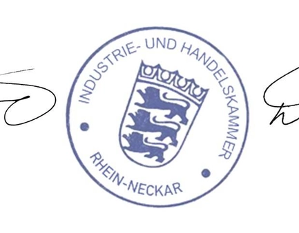 Authentischer Stempel beim IHK Zeugnis kaufen